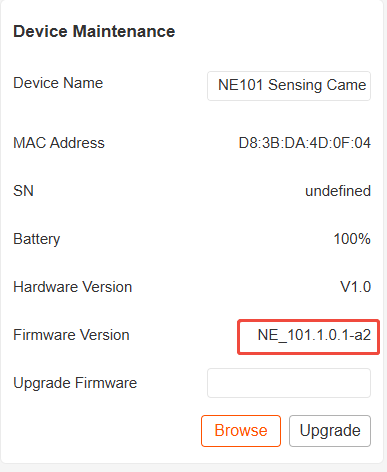 Device information