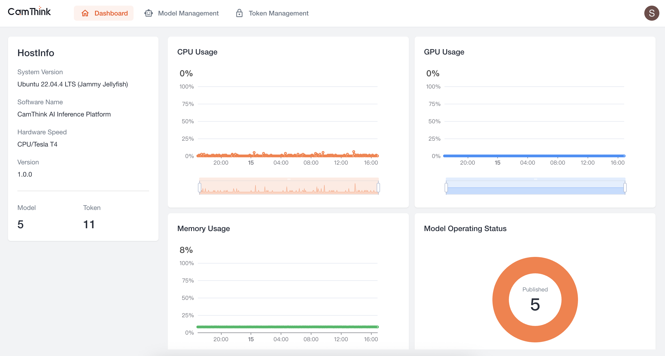 Cinfer CamThink AI Inference Service