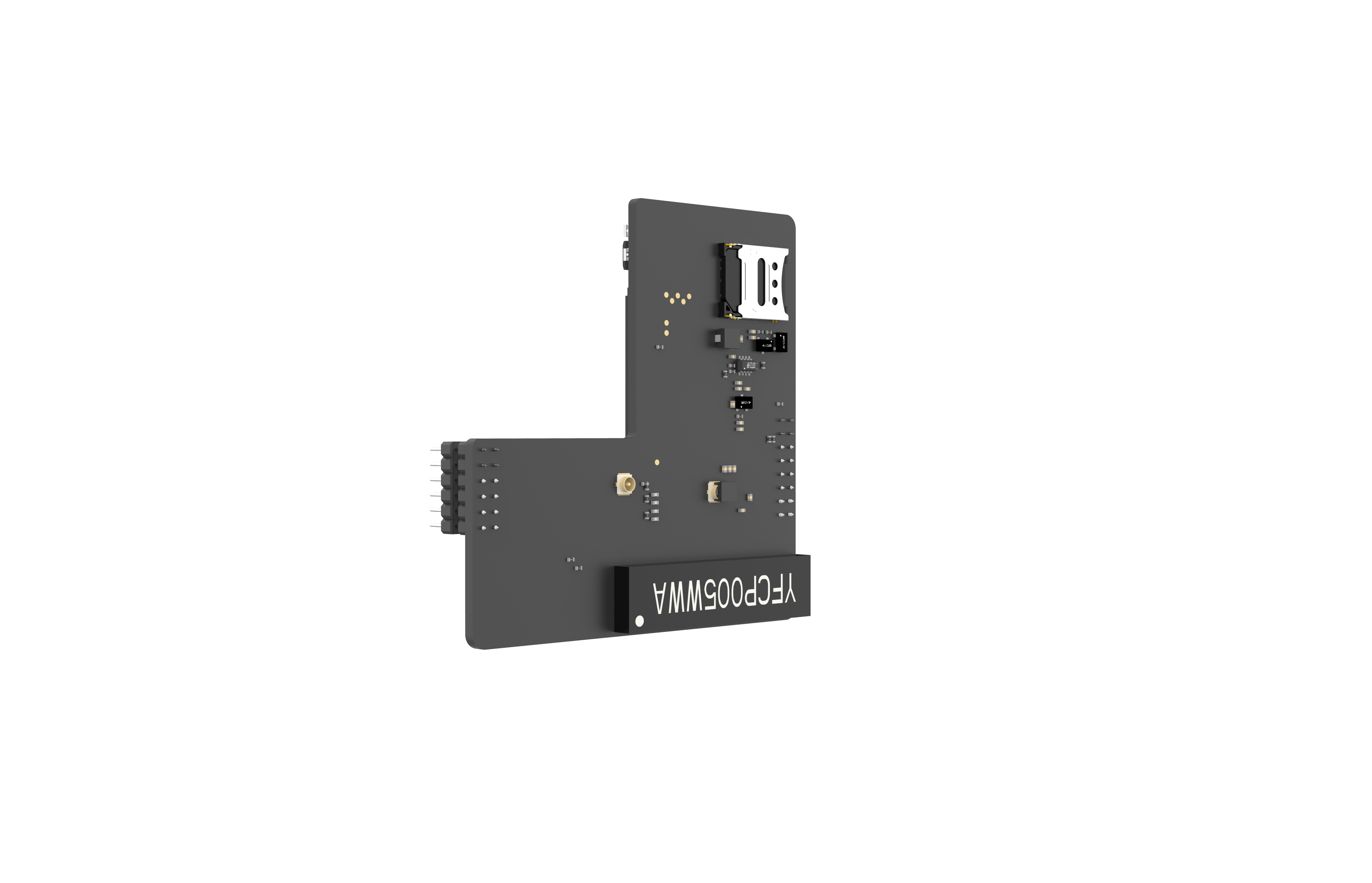 Cat.1 wireless module and antenna