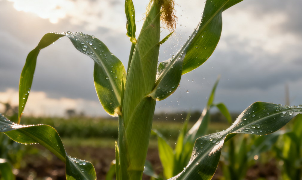 Crop monitoring illustration